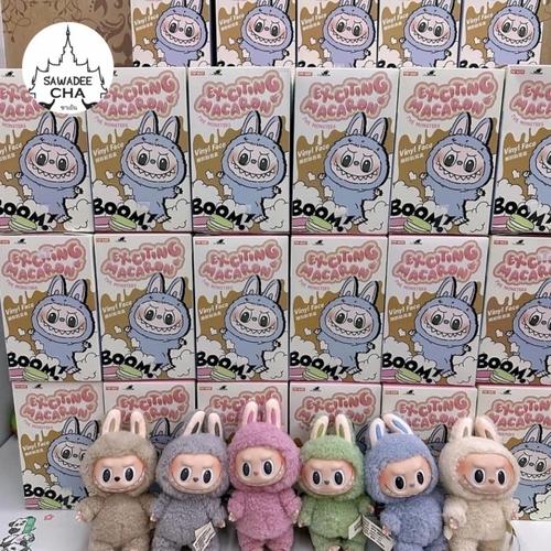 Jual Labubu Macaron Popmart Original Labubu Boneka Thailand Biru jual-labubu-macaron-popmart-original-labubu-boneka-thailand-biru