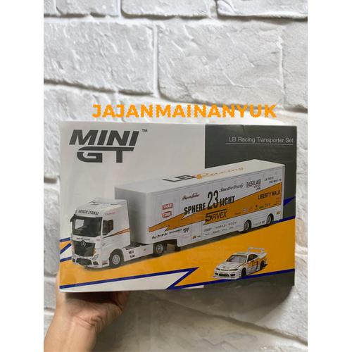 Jual MINI GT 464 TRUCK ACTROS MERCEDES BENZ ACTROS LBWK MINI GT 465 ...