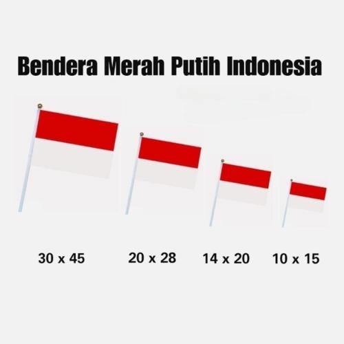 Jual PENAWARAN TERBATAS Bendera Kain Indonesia Merah Putih Kecil Pawai ...