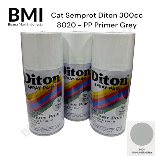 Jual Pilox DITON 300cc 8020 PP Primer Grey 300ml Pilok Cat Semprot Pylox Spray Paint