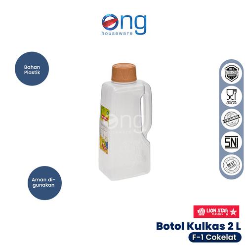 Promo Botol Air Minum Plastik BPA FREE Cool Bottle 2 Liter Lion Star F1 ...