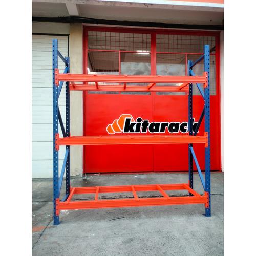 Kitarack Stacking Rack Jual Rak Palet 1 TON/Layer - Pallet Rack Heavy Duty KITARACK Panjang 2 ...