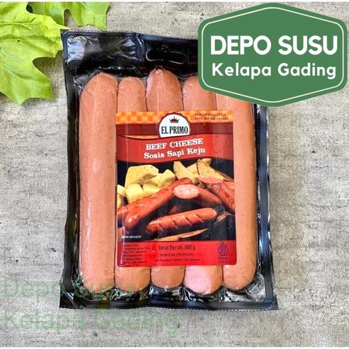 Jual El Primo 500gr Beef Cheese Bratwurst Pastrami Pre Sliced