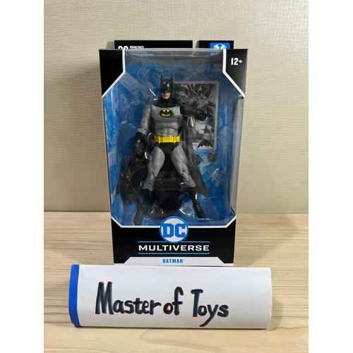 Once in a while Batman likes to take a stroll on the streets! McFarlane DC Multiverse Knightfall Batman: Black Suit Variant . . . . . . . . #batmanactionfigure #batman #dccomics