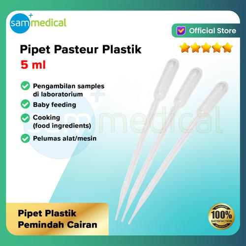 Jual Pipet Pasteur plastik / pipet tetes plastik / pipet drop / Dropping pipett / pipet obat