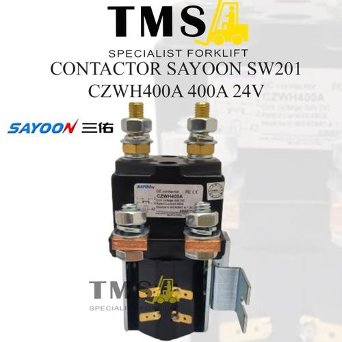 Promo Contactor Sayoon SW201 CZWH400A 400A 24V Electric Forklift ...