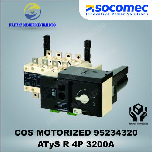 Jual COS MOTORIZED CHANGE OVER SWITCH SOCOMEC ATYS R 4P 3200A 95234320 ...