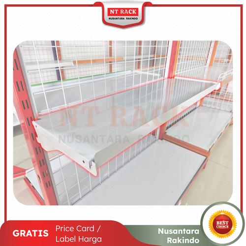 Promo Shelving Ambalan Susun Tambahan Rak Minimarket Gondola (Free