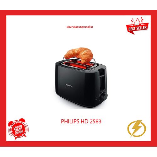 Jual TOASTER PHILIPS POP UP 600 WATT HD 2583 Kota Surabaya SURYA
