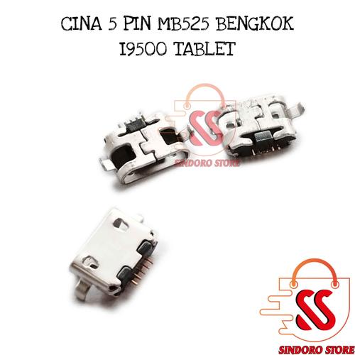 Promo Konektor Charger Cina Pin MB525 Bengkok I9500 Tablet Usb