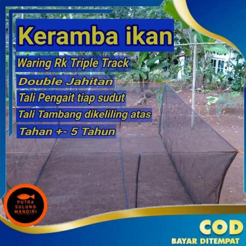 Jual Code K861 Jaring Waring Rk 3Bar Ukuran 8X6X1 Siap Pakai Plus Tali ...