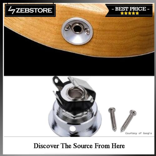 Thickened Round Retrofit Jack Output Socket Plate For Telecaster Electric Guitar – 3 Colors - View #4
