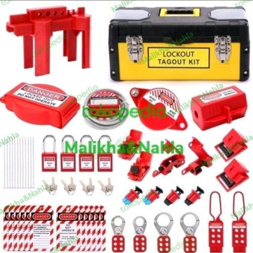 Jual Lockout Tagout Kit - Lockout Set Safety Padlocks Lockout Hasp ...