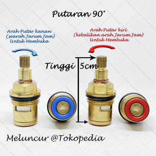 Jual Spindle kohler Kran keran jantung sparepart Toto wastafel panas ...