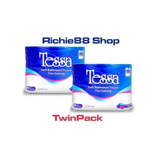 Jual Tissue Tessa Soft Bathroom Tissue Tisu Gulung Toilet Tissue Tisu ...