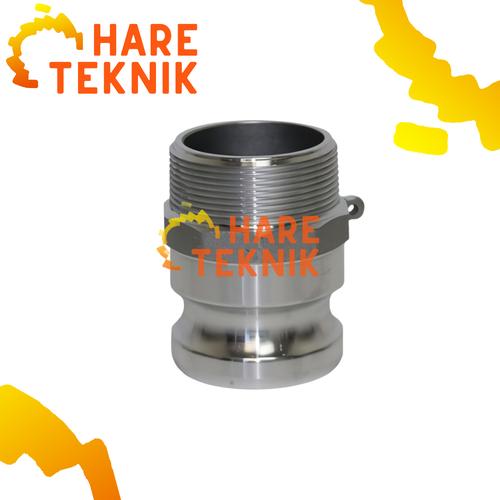 Jual 1" Coupling Camlock Stainless Steel Type F 100 Size 1 Inch ...