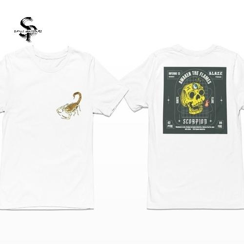 Promo Spawn Industries T-Shirt SCORPION Kaos Fashion Casual