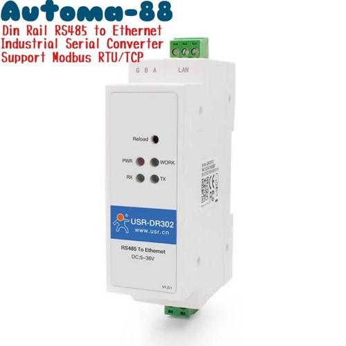 Jual INDUSTRIAL SERIAL CONVERTER RS-485 TO ETHERNET RJ45 TO RS485 ...