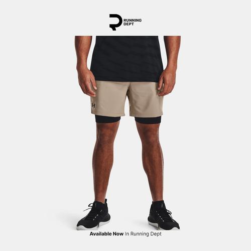 Promo Celana Pendek Pria UNDER ARMOUR VANISH WOVEN 2IN1 STS 1373764236