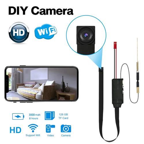 Jual SPY CAMERA IP WIRELESS WIFI 8MP HIDDEN SPY CAM SUPER MINI FULL HD ...