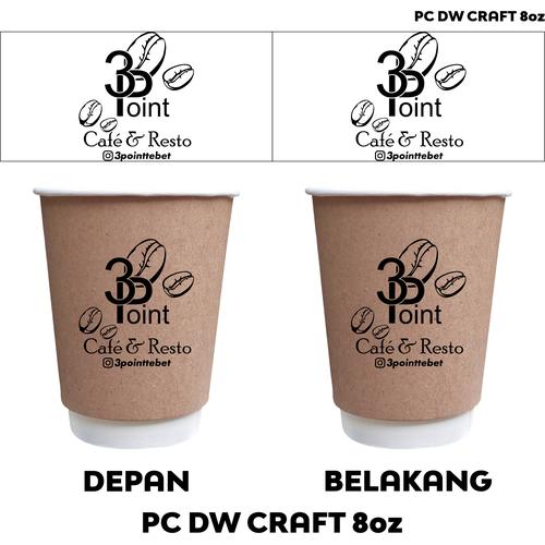 Jual Sablon Paper Hot Cup Double Wall Craft 8 oz - Jakarta Pusat - Kang ...