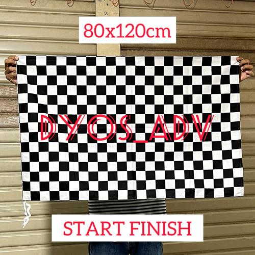 Jual bendera start finish 80x120 cm - Jakarta Pusat - Dyos Advertising ...