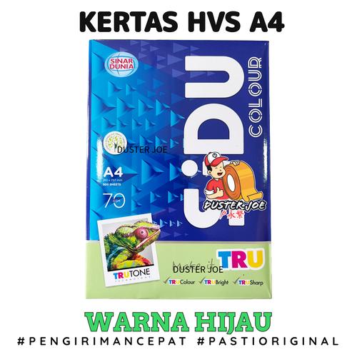 Jual Kertas HVS SIDU A4 70gr WARNA HIJAU PER 1 RIM - Kab. Bandung ...