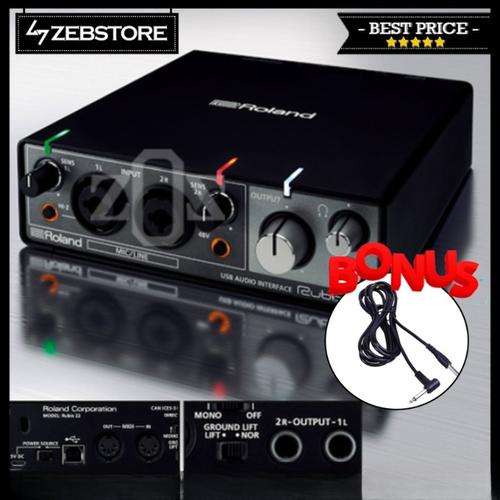 Jual Sound Card Roland Rubix 22 Audio Interface USB 2 In 2 Out - Kota ...