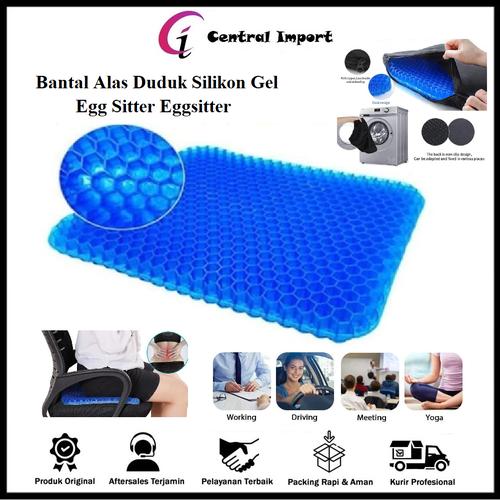 Jual bantal alas duduk silicon gel Lembut egg cusion dudukan