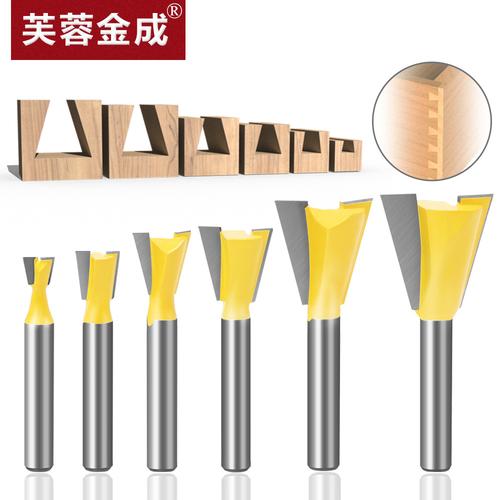 Jual MASTER BIT MATA PROFIL ROUTER DOVETAIL JOINT CUT SHANK 6MM - 6 x 1 ...