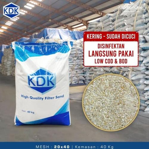 Jual MEDIA FILTER AIR PASIR SILIKA HALUS MESH 20X40 - Jakarta Pusat ...