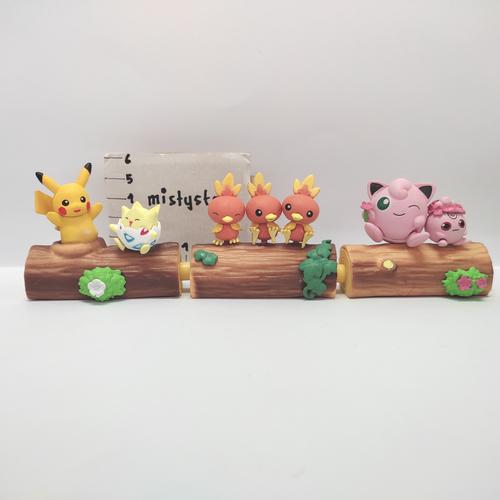 Re-Ment Pokémon Terrarium Collection Happy Namaichi 6 Types, 6 pièces, PVC