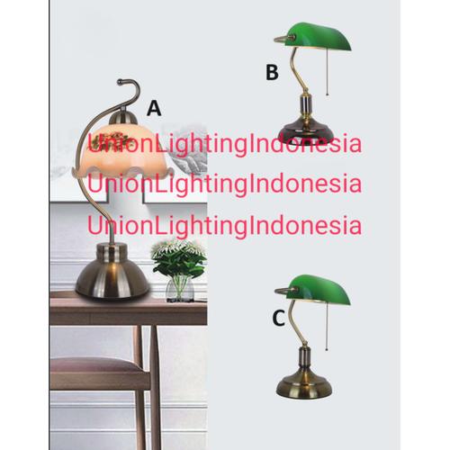 Promo SL5506-1/8822-1 LAMPU MEJA MINIMALIS KLASIK AESTHETIC LIVING ROOM ...