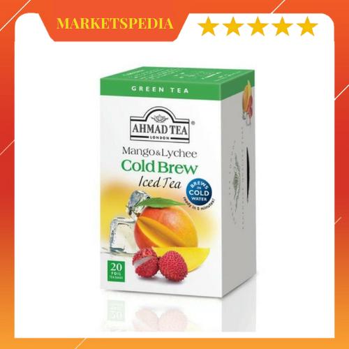 Jual AHMAD TEA MANGO LYCHEE COLD BREW ICE TEA 40 GR ES TEH LECI MANGGA ...