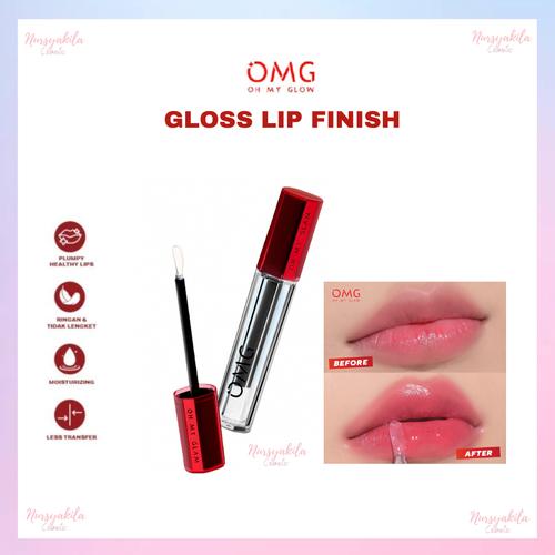Jual OMG Oh My Glam Gloss Lip Finish 2.7gr - Lip Gloss | Vinyl - Kota