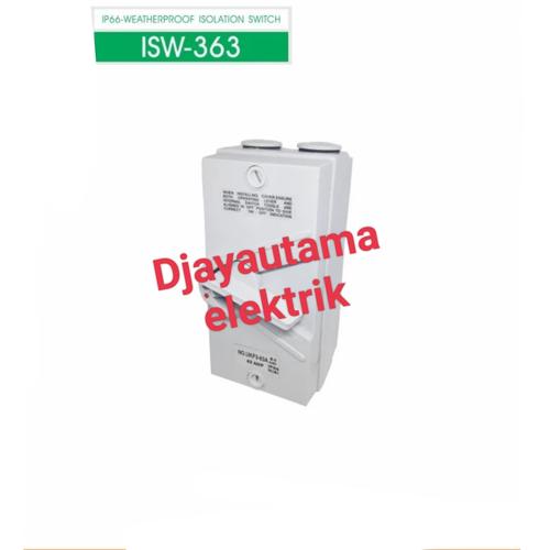 Interruttore Di Manovra Sezionatore Schneider Electric ISW 3P 63A - Quadro Elettrico, Comando In Carico, Garanzia Internazionale