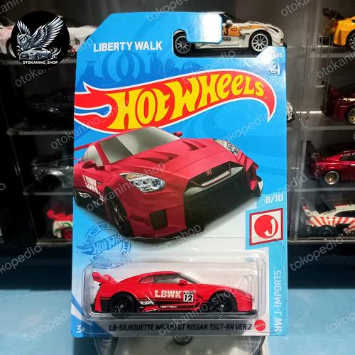 Promo Hot Wheels LB-Silhouette Works GT Nissan GT-R R35 LBWK Merah Long ...