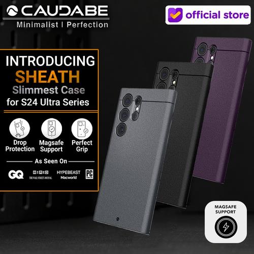 Caudabe Sheath Case Samsung Galaxy S21 Ultra Promo Caudabe Sheath