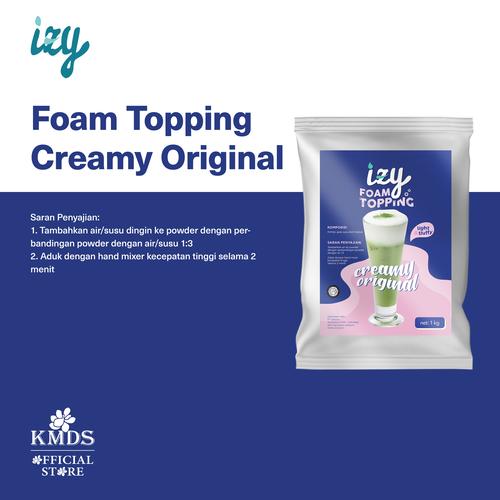 Jual IZY Powder Creamy Original Foam Topping 1 kg - Kota Tangerang ...
