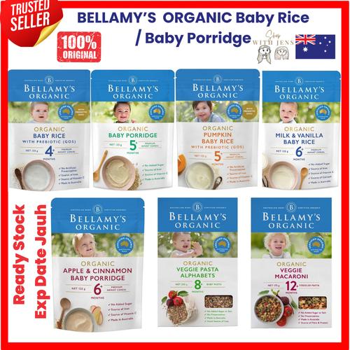 Bellamy's Organic Baby Porridge Infant Cereal Coles Baby