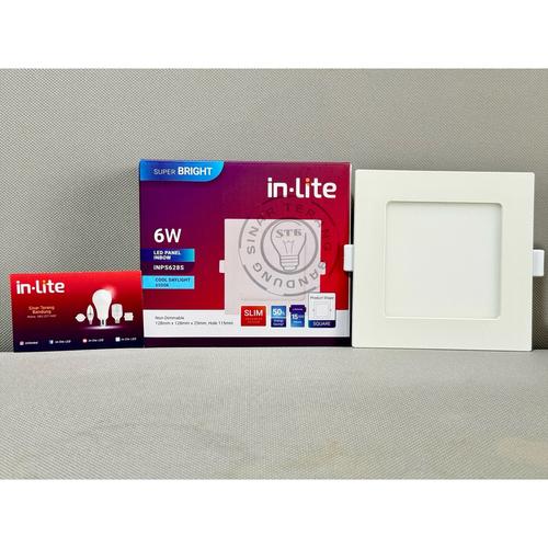 Jual LAMPU PANEL LIGHT LED INLITE INBOW KOTAK 6W 6 WATT - INPS628S ...