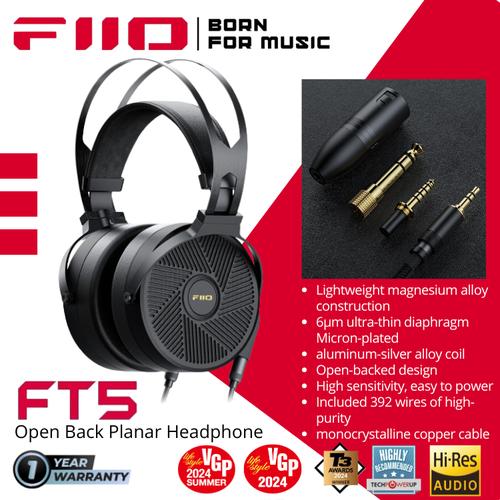 Fiio Best Open Back Planar Headphones Promo FiiO FT5 FT-5 Open
