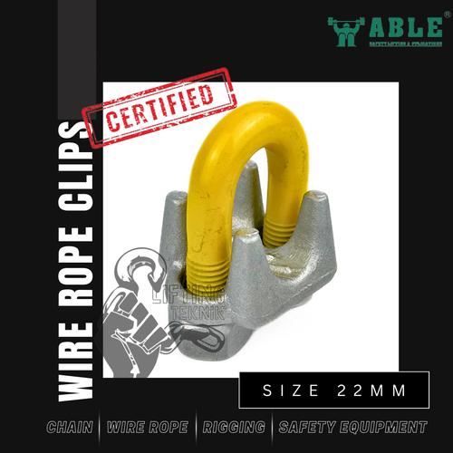 Jual Able Wire Rope Clips 22mm / Wire Rope Clips 7/8 Inch - Lifting ...