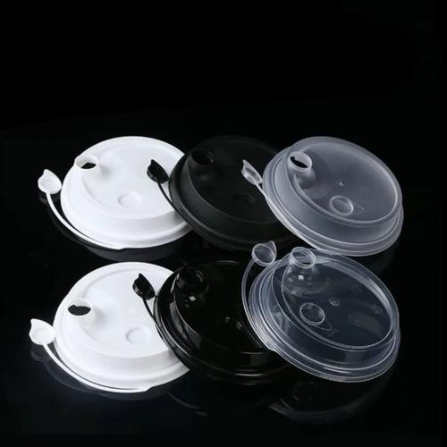 Jual Tutup Cup Gelas PP injection - Isi 25 Pcs - Transparan - Kota ...