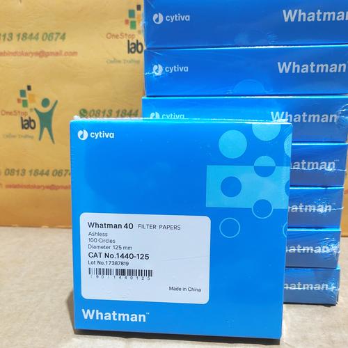 Jual WHATMAN 1440125 Filter Paper no 40 dia 125 mm Kertas Saring