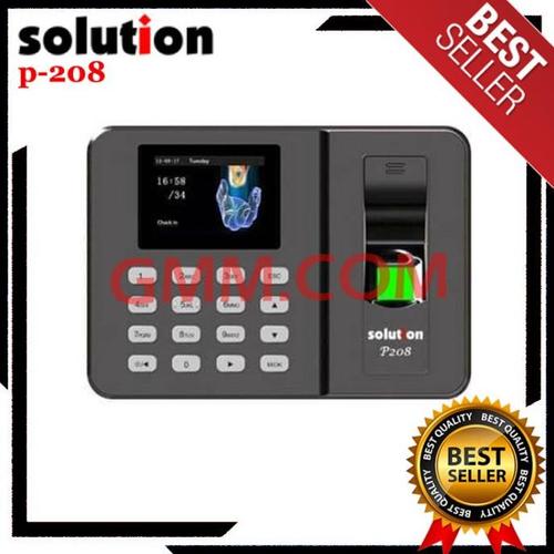 Jual Fingerprint Solution P208 Mesin Absensi Sidik Jari Finger Jual Fingerprint Solution P208 Mesin Absensi Sidik Jari Finger