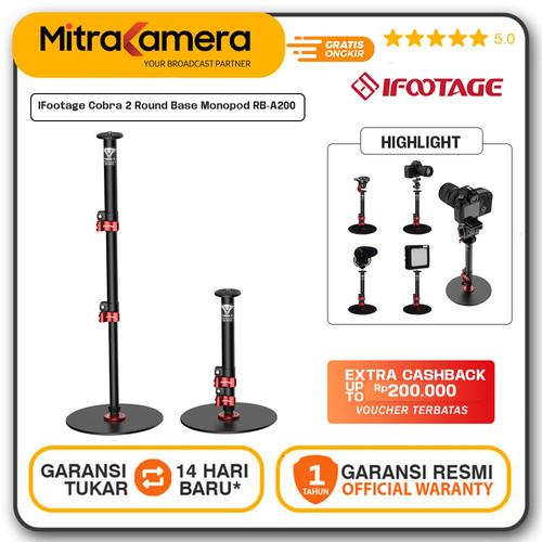 Tripod Weight Bag IFOOTAGE Cobra Round Base Monopod, 22 Table