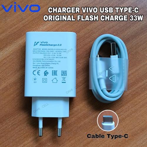 Ori Vivo Vivo V20 Charger Type C Type-C Data Cable For Vivo V19