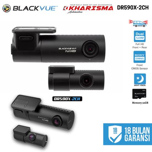 BlackVue DR590X-2CH Full HD Wifi Dashcam 32GB - - Voor 23.59u, morgen in huis