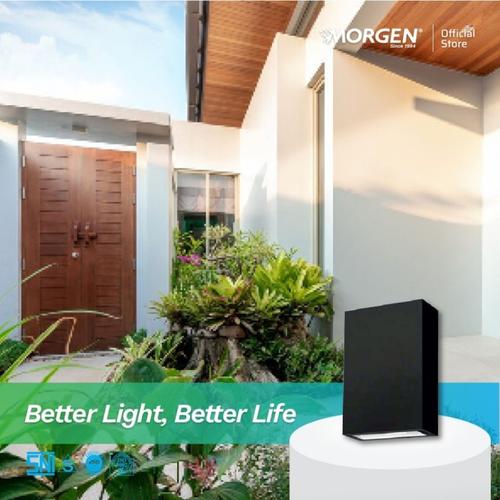 Jual Lampu Dinding Tembok Tangga LED 2 Arah 4W IP65 Outdoor Outbow OB ...